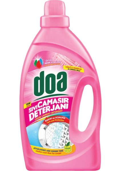Doa Sıvı Çamaşır Deterjanı Bakım ve Onarım Yünlü ve Narinler 2,7l