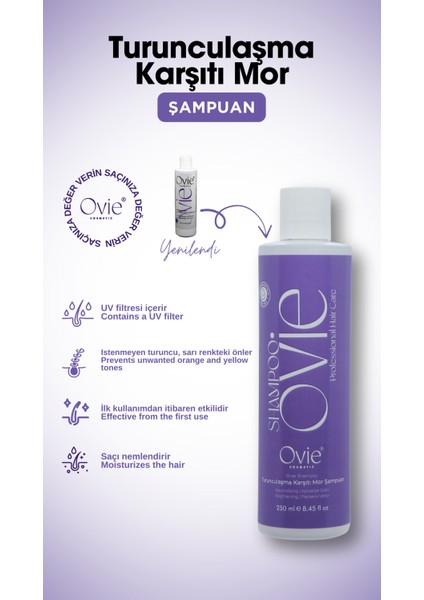Turunculaşma Karşıtı Mor Şampuan