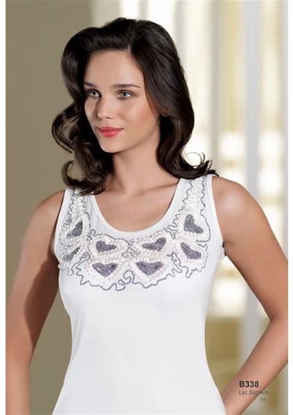 Şahinler Bayan Nakışlı Likralı Atlet B338