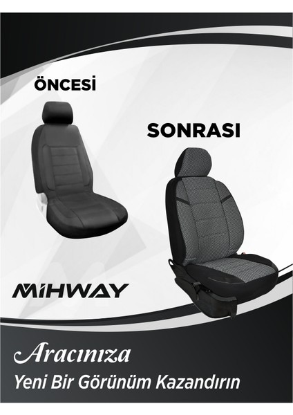 Rover 218 Oto Koltuk Kılıfı Ön Arka Tam Set Sirius Kırmızı Serisi fırsatları