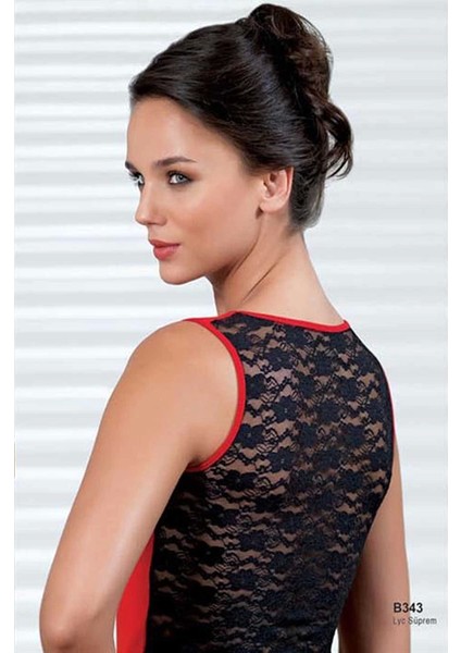 Şahinler Bayan Arkası Tüllü Atlet B343