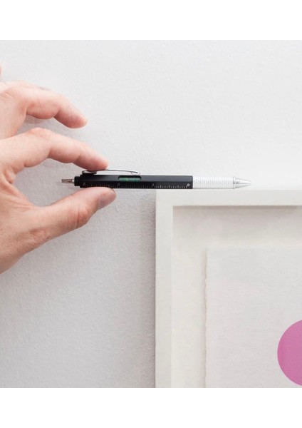 Kişiye Özel Siyah Mimar, Mühendis Kalem - Su Terazili, Cetvelli, Tornavidalı fırsatları