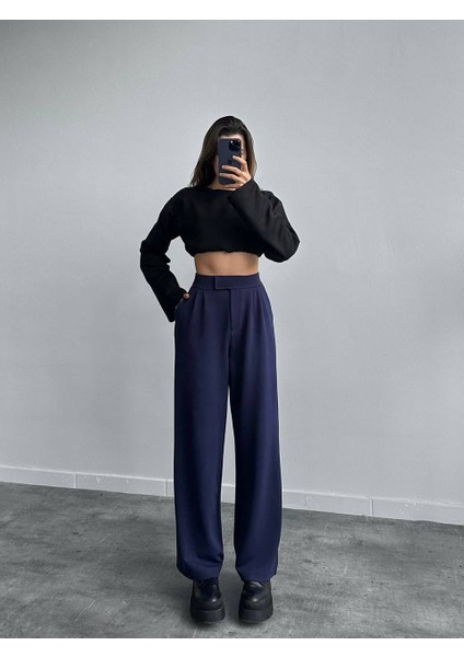 Beli Cırtlı Palazzo Pantolon