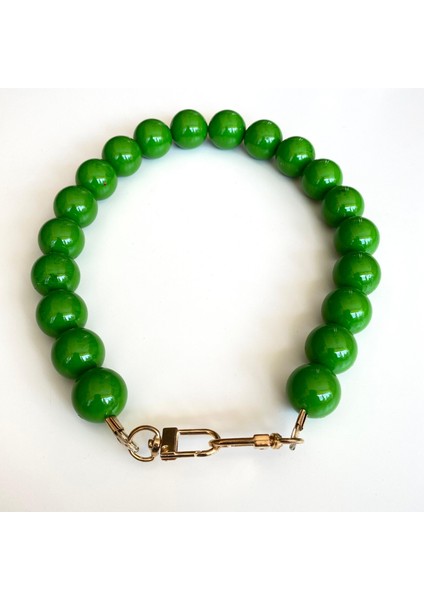 Akrilik Mat Çanta Sapı BA-0080 45 cm Yeşil A