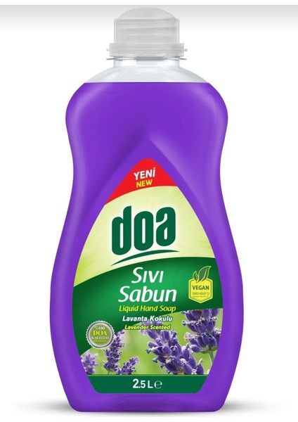 Doa Sıvı El Sabunu Lavanta Kokulu 2,5l