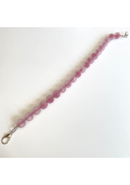 Akrilik Buzlu Çanta Sapı BA-0078 45 cm Şeffaf Içi Pembe fiyatları