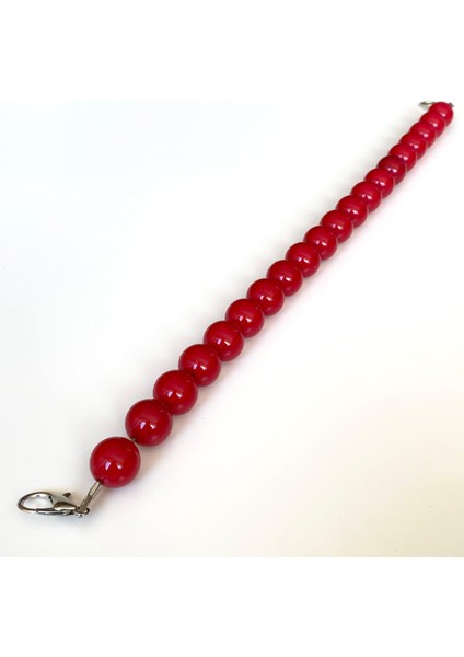 Akrilik Mat Çanta Sapı BA-0080 45 cm Kırmızı fiyatları