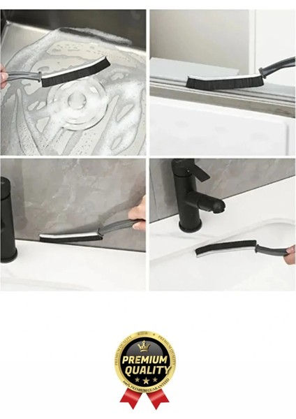 Çok Amaçlı Dayanıklı Pratik Banyo Mutfak Lavabo Ocak Derz Arası Ince Detay Temizlik Fırçası 1 Adet fırsatları