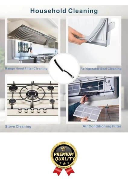 Çok Amaçlı Dayanıklı Pratik Banyo Mutfak Lavabo Ocak Derz Arası Ince Detay Temizlik Fırçası 1 Adet