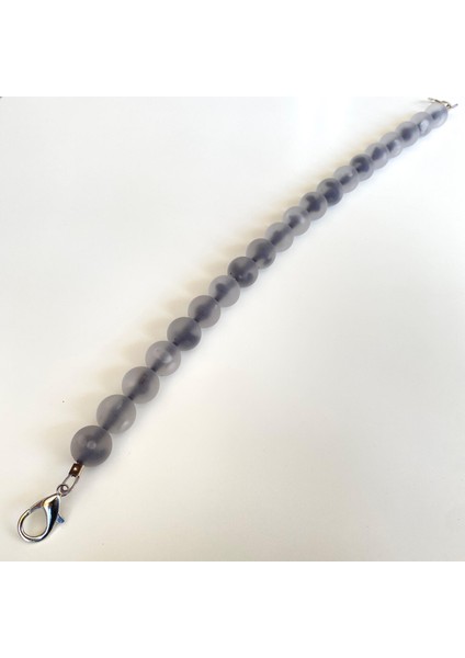 Akrilik Buzlu Çanta Sapı BA-0078 45 cm Şeffaf Içi Lacivert fiyatları