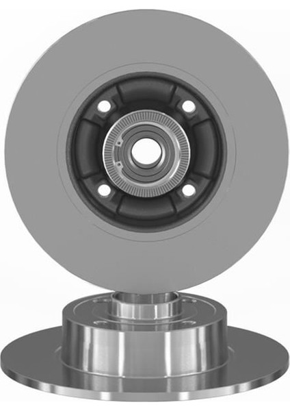 50370B - Arka Fren Aynası Renault Megane Iı 02 Modus 04 Clıo Iıı 05 240×82.5X4DELİK Rulmanlı Abs Sensörlü