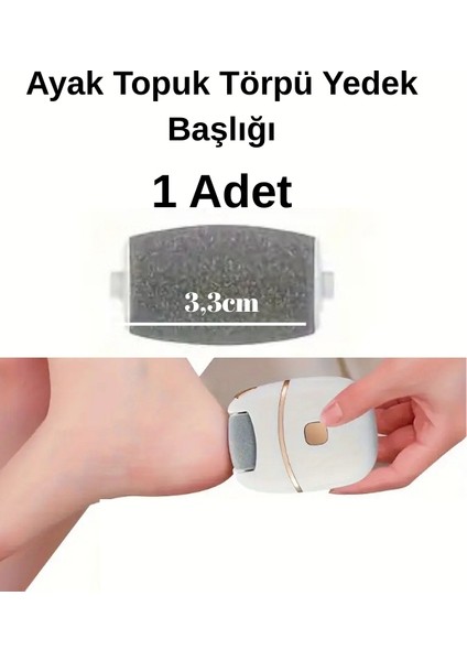 Ayak Topuk Törpüsü Yedek Başlığı – Elektrikli Ayak Törpü Cihazı Için Uyumlu, Ölü Deriyi Temizlemeye Yardımcı, Kolay Takılabilir ve Dayanıklı Yedek Başlık ile Pürüzsüz Topuk Bakımı modelleri