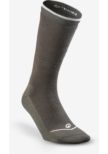 Wedze Yetişkin Kayak Çorabı - Gri - 100