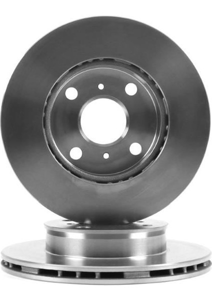 50538 - Ön Fren Diski Hava Kanallı Toyota Corolla 1 3l 2e EE90 EE100 88-98 1.6l 4A-F AE92 88-91 238 Çap x 4 Bijon - Adet Disk Fiyatıdır