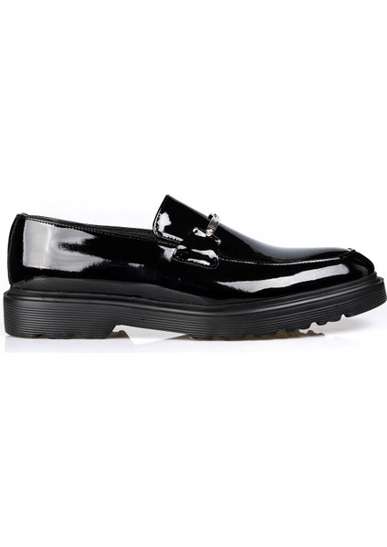 Erkek Klasik Bağcıksız Damatlık ve Takım Elbiseye Uygun Klasik Ayakkabı