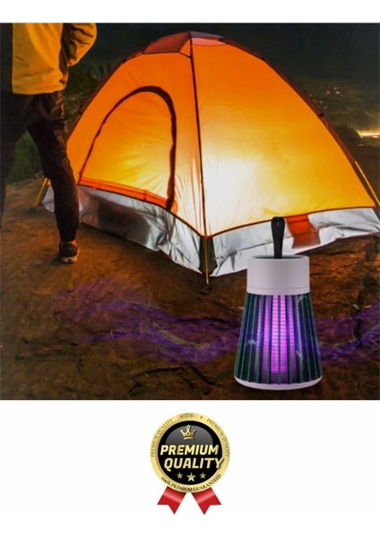 Yeni Üretim Sessiz Verimli 6 Uv Işık Elektrikli Şarjlı Böcek Sinek Sivrisinek Haşere Öldürücü Lamba