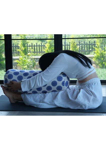 Silindir Yoga Minderi (Bolster) – Meditasyon ve Yoga Destek Yastığı Mandala Desenli fiyatları