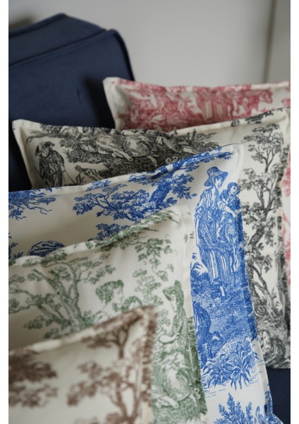 Rusticana Kahve Kırlent Kılıfı