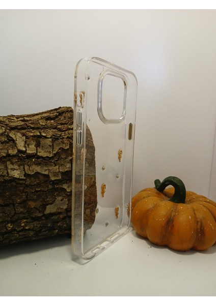 Iphone 14 Pro Max Telefon Kılıfı Renkli Bakır Detaylı Simli Gül Desenli Kapak modelleri