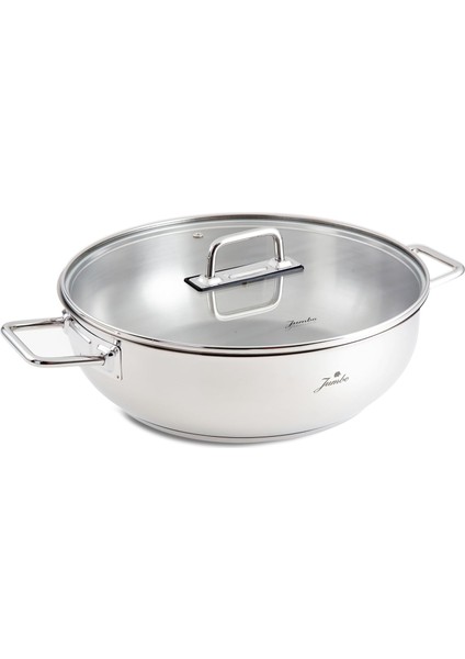 Elya Çelik Basık Tencere 30 cm indirimleri