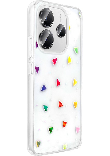 Redmi Note 14 4g Kılıf Şeffaf Figürlü Zore Folk Sert Kapak - Fiyonk fırsatları