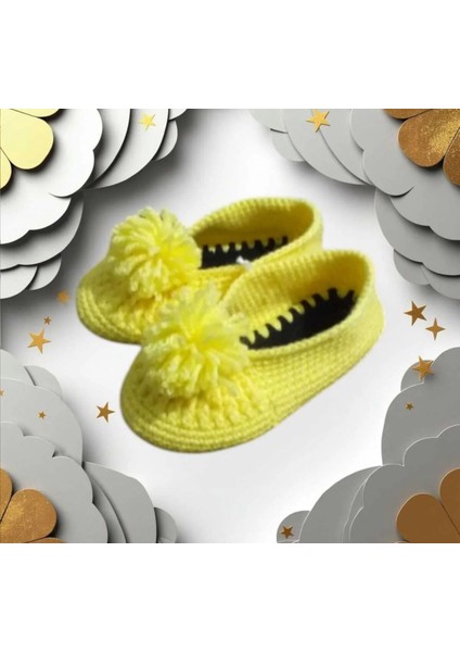 Bebek Örgü Ayakkabı modelleri