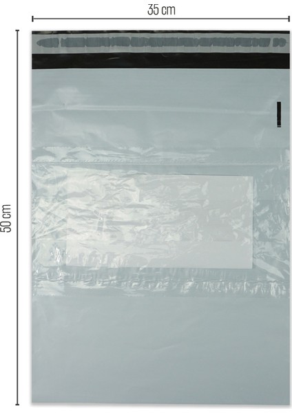 35*50 Kargo Poşeti Cepli 50 Adet