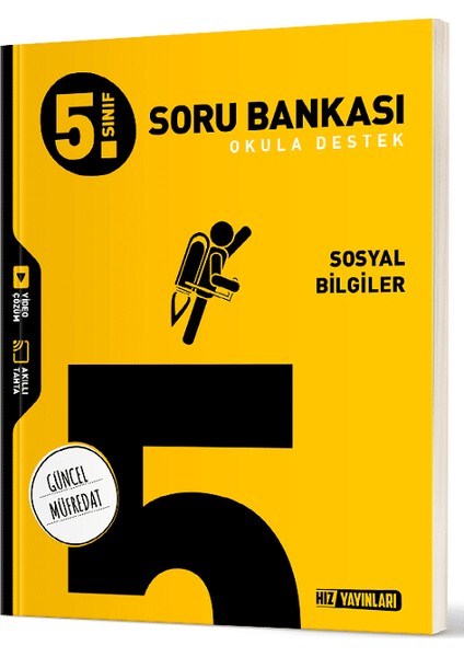Hız Yayınları 5. Sınıf Sosyal Bilgiler Soru Bankası Hız Yayınları