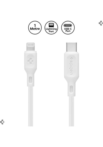 60W 1m Tpe Type-C To Lightning Hızlı Şarj ve Data Kablosu
