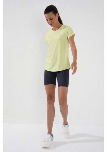 Limon Basic Kısa Kol Standart Kalıp O Yaka Kadın T-Shirt - 97144