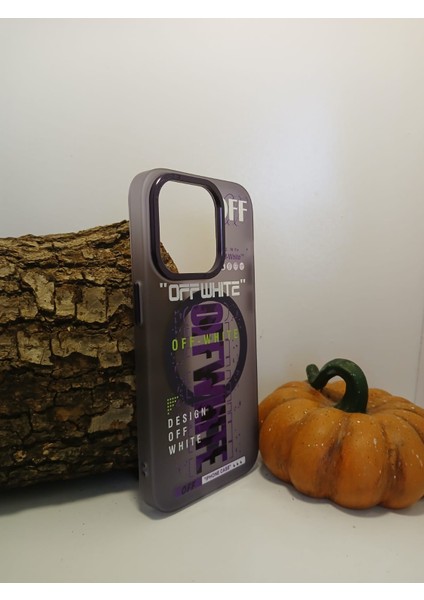 İPHONE14 Pro Telefon Kılıf Apollo Magsafe Desenli Kapak