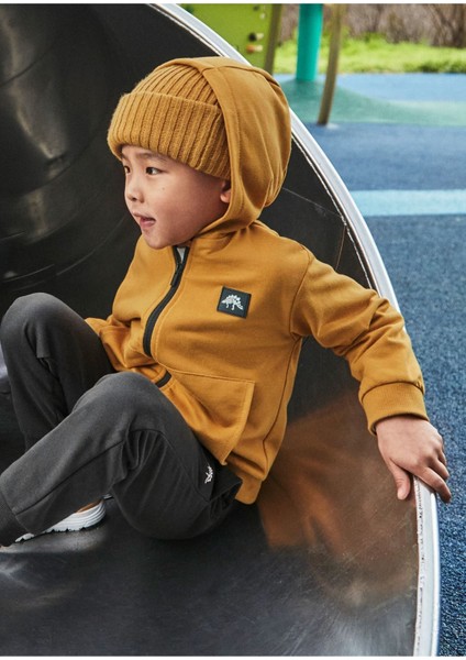 Erkek Çocuk 3 Lü Eşofman Takımı 4806 Sarı