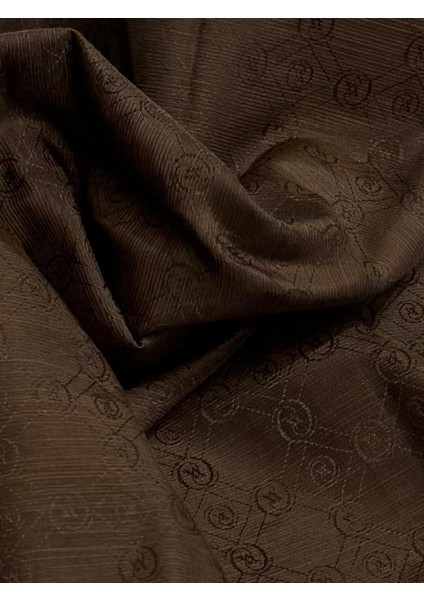 Pamuk Ipek Monogram Şal 40752-KOYU Kahve fiyatları