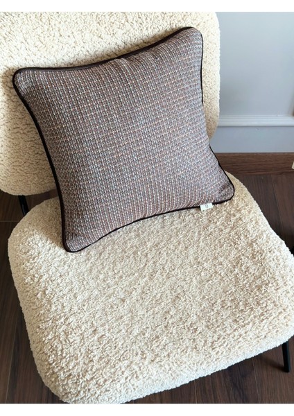 Goff Kahverengi Kırlent Kılıfı