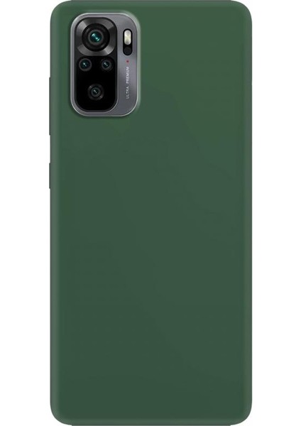 Xiaomi Redmi Note 10 İnce Mat Silikon Kılıf Haki fiyatları
