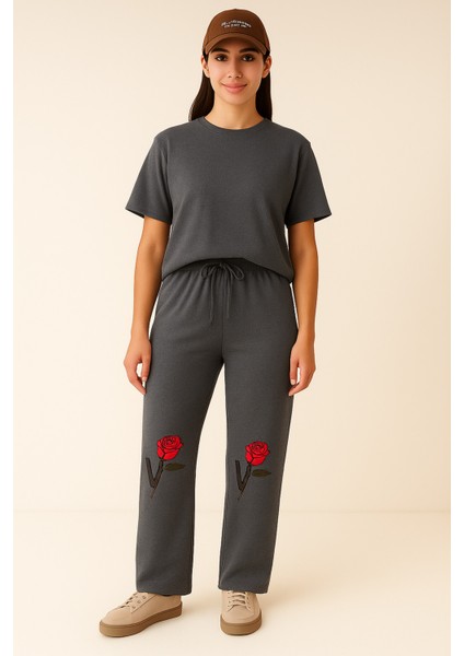 Rahat Günler 3 Iplik Bol Paça Pijama