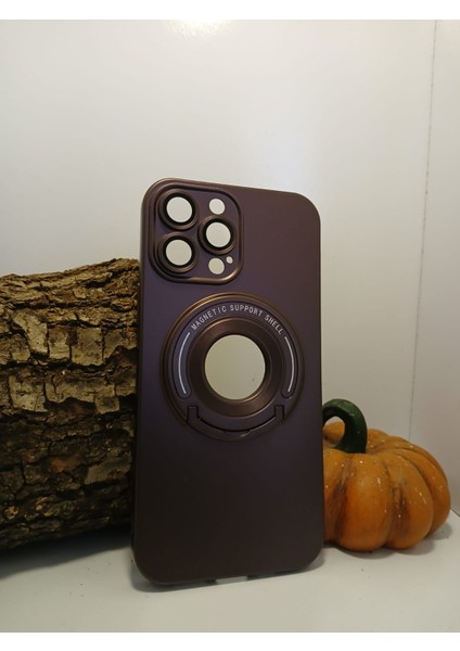 Iphone 13 Pro Max Telefon Kılıfı Standlı Magsafe Özellikli Lens Korumalı Kapak fiyatları