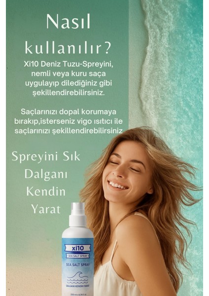 Deniz Tuzu Spreyi Saç Şekillendirici Sprey 200 Ml. fiyatları