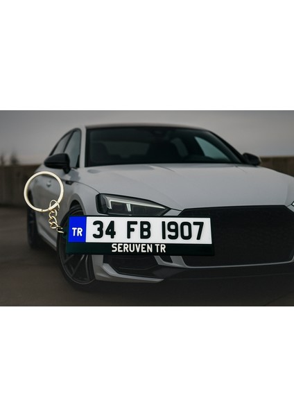 Plaka Anahtarlık İsimli - Kişiye Özel Tasarım - 3D Baskı