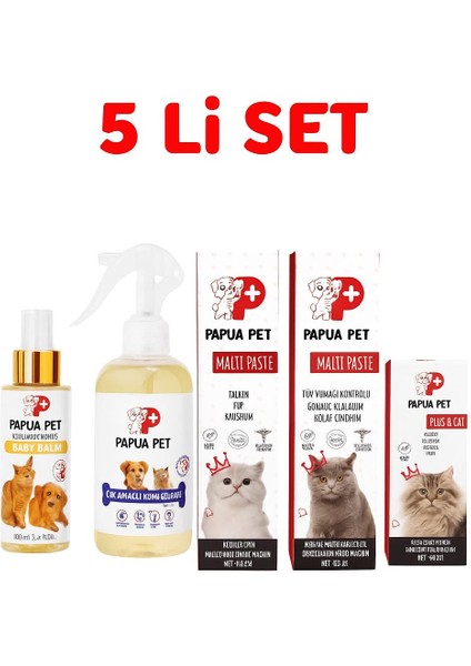 Kedi Köpek Kokusu -Ortam Kokusu -Multi Paste -Malti Paste -Plus B Cat Hepsi Bir Arada