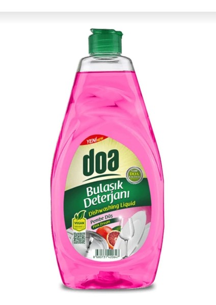 Doa Sıvı Bulaşık Deterjanı Pembe Düş 750ML