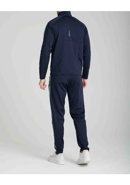 Şeritli Lacivert Slim Fit Eşofman Takımı fiyatları