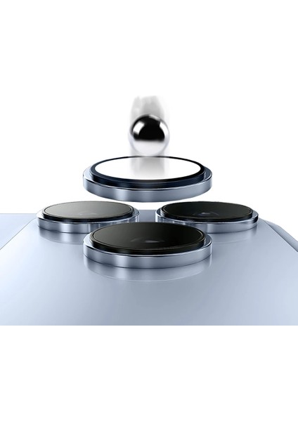 Apple iPhone 17 Pro ve 17 Pro Max Uyumlu %100 Safir Çizilmez Kamera Lens Koruyucu modelleri