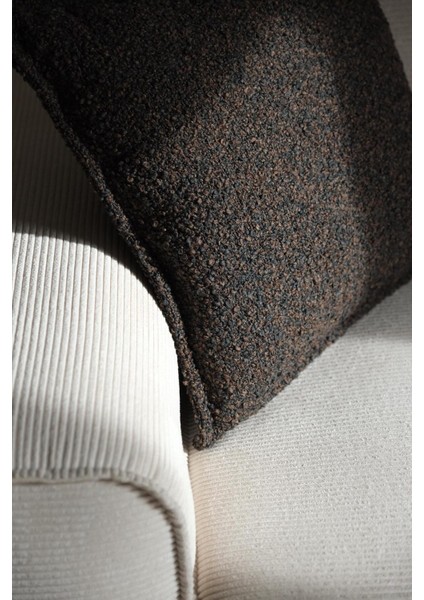 Teddy Acı Kahve Kırlent Kılıfı modelleri