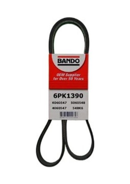 6PK1390 - Kanallı Kayış Pej-Part2.0 Hdı-Fıat-Cıtroen