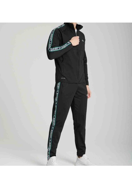Şeritli Siyah Slim Fit Esofman Takımı fırsatları