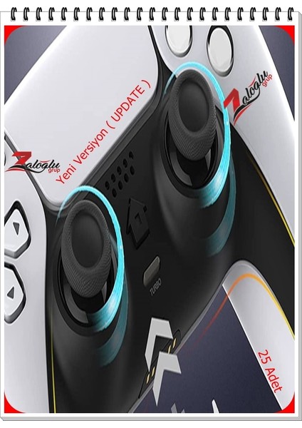 Playstation 5 Analog Topuz 1.sınıf1.kalite Update Versiyon Mükemmel Uyum ( 25 Adet ) modelleri
