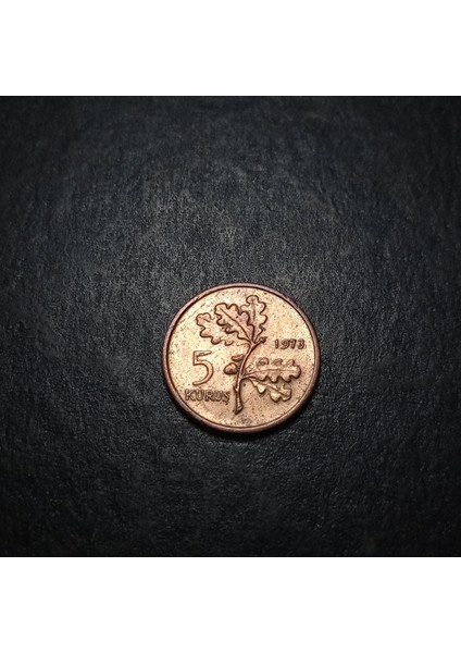 Escoines 3996368BB6E8AF34BE 1973 5kuruş Bronz Ççt+ Para fiyatları
