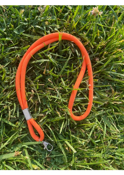 TURUNCU PARACORD TELEFON BOYUN ASKISI TÜM KILIFLARA UYUMLU