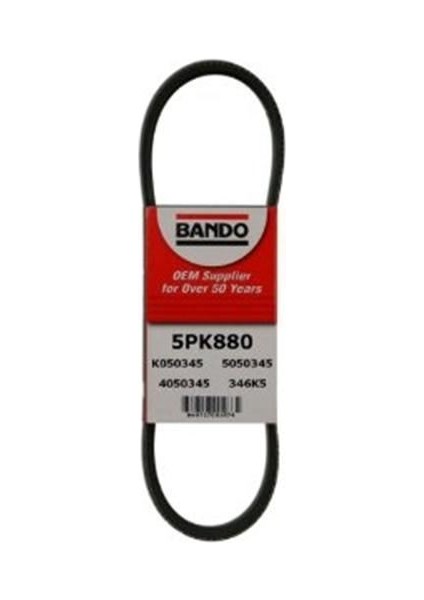 5PK0880 - Kanallı Kayış Opel Vectra 2.0t 2.2 16V 02-08 Peugeot 306 Partner Renault Clıo Kng Subaru Mıts